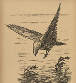 August Gaul. The First Olive Branch (Der erste &Ouml;lzweig) (plate, p. 246) from the periodical Kriegszeit. K&uuml;nstlerflugbl&auml;tter, vol. 1, no. 61 (Jan 1916). 1916