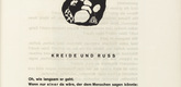Vasily Kandinsky. Vignette next to "Chalk and Soot" (Vignette bei "Kreide und Russ") (headpiece, folio 48) from Kl&auml;nge (Sounds). (1913)