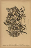 Otto Hamel. Advancing Column (Kolonne im Vormarsch) (plate, p. 250) from the periodical Kriegszeit. K&uuml;nstlerflugbl&auml;tter, vol. 1, no. 62 (Feb 1916). 1916