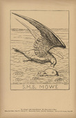 August Gaul. His Majesty's Ship Seagull (S. M. S. M&ouml;we) (plate, p. 254) from the periodical Kriegszeit. K&uuml;nstlerflugbl&auml;tter, vol. 1, no. 63 (Feb 1916). 1916