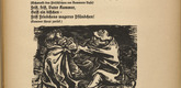 Ernst Barlach. Gorge, gorge, Father Sorrow (Fri&szlig;, Fri&szlig;, Vater Kummer) (in-text plate, page 59) from Der Findling (The Foundling). 1922 (executed 1921)