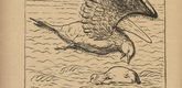 August Gaul. His Majesty's Ship Seagull (S. M. S. M&ouml;we) (plate, p. 254) from the periodical Kriegszeit. K&uuml;nstlerflugbl&auml;tter, vol. 1, no. 63 (Feb 1916). 1916