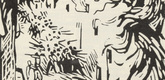 Franz Maria Jansen. Untitled (Street Battle) (plate, [p. 151]) from the periodical  Zeit-Echo. Ein Kriegs-Tagebuch der K&uuml;nstler, vol. 1, no. 10 (Mar 1915). 1915