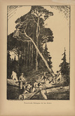 Carl Olof Petersen. French Prisoners at Work (Franz&ouml;sische Gefangene bei der Arbeit) (plate, p. 256) from the periodical Kriegszeit. K&uuml;nstlerflugbl&auml;tter, vol. 1, no. 64/65 (March 1916). 1916