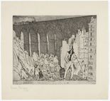 Lyonel Feininger. The Disparagers (Die H&ouml;hnenden). 1911