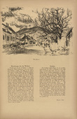 Friedrich Tischler. Kraljevo (headpiece, p. 257) from the periodical Kriegszeit. K&uuml;nstlerflugbl&auml;tter, vol. 1, no. 64/65 (March 1916). 1916