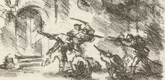 Werner Paul Schmidt. Untitled (Close Quarter Combat) (plate, [p. 167]) from the periodical  Zeit-Echo. Ein Kriegs-Tagebuch der K&uuml;nstler, vol. 1, no. 11 (Mar 1915). 1915