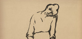 Erich Thum (Elfriede Thum-Lauckner). Mourning Woman (Trauernde Frau) (plate, p. 260) from the periodical Kriegszeit. K&uuml;nstlerflugbl&auml;tter, vol. 1, no. 64/65 (End of March 1916). 1916