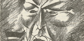 Edwin Scharff. Untitled (Mongol's Head) (plate, [p. 179]) from the periodical  Zeit-Echo. Ein Kriegs-Tagebuch der K&uuml;nstler, vol. 1, no. 12 (Apr 1915). 1915