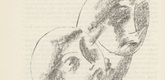 Edwin Scharff. Untitled (Two Women's Heads) (plate, [p. 220]) from the periodical  Zeit-Echo. Ein Kriegs-Tagebuch der K&uuml;nstler, vol. 1, no. 15 (May 1915). 1915