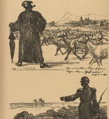 August Gaul. India (Indien) (plate 1, p. 30) from the periodical Kriegszeit. K&uuml;nstlerflugbl&auml;tter, vol. 1, no. 8 (14 Oct 1914). 1914