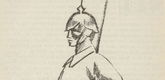 Edwin Scharff. Cavalryman (Schwerer Reiter) (plate, [p. 233]) from the periodical  Zeit-Echo. Ein Kriegs-Tagebuch der K&uuml;nstler, vol. 1, no. 16 (June 1915). 1915