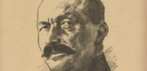 Friedrich Feigl. Von Stein, Infantry General (Von Stein, Infantriegeneral) (in-text plate, p. 33) from the periodical Kriegszeit. K&uuml;nstlerflugbl&auml;tter, vol. 1, no. 9 (21 Oct 1914). 1914
