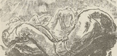Willi Geiger. Untitled (Wounded Men) (plate, [p. 250]) from the periodical  Zeit-Echo. Ein Kriegs-Tagebuch der K&uuml;nstler, vol. 1, no. 17 (June 1915). 1915