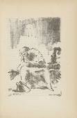 Alfred Heinrich Pellegrini. Untitled (Mourning Woman with Child) (plate 66, [p. 255]) from the periodical  Zeit-Echo. Ein Kriegs-Tagebuch der K&uuml;nstler vol. 1, no. 17 (June 1915). 1915
