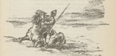 Werner Paul Schmidt. Untitled (Cavalryman Near the River) (plate, [p. 265]) from the periodical  Zeit-Echo. Ein Kriegs-Tagebuch der K&uuml;nstler, vol. 1, no. 18 (July 1915). 1915