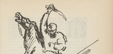 Franz Reinhardt. Untitled (Battle Rider Against Man) (plate, [p. 271]) from the periodical  Zeit-Echo. Ein Kriegs-Tagebuch der K&uuml;nstler, vol. 1, no. 18 (July 1915). 1915