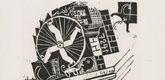 Otto Dix. Street Noise (L&auml;rm der Strasse) from the portfolio Nine Woodcuts (Neun Holzschnitte). (1920, dated 1921, published 1922)