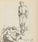 Adolf Ferdinand Schinnerer. Untitled (Fallen Comrade) (plate, [p. 293]) from the periodical  Zeit-Echo. Ein Kriegs-Tagebuch der K&uuml;nstler, vol. 1, no. 19 (July 1915). 1915