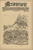 Erich B&uuml;ttner. Rest (Rast) (in-text plate, p. 45) from the periodical Kriegszeit. K&uuml;nstlerflugbl&auml;tter, vol. 1, no. 12 (11 Nov 1914). 1914