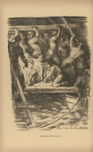 Georg Greve-Lindau. Nighttime Spadework (N&auml;chtliche Pionierarbeit) (plate, p. 46) from the periodical Kriegszeit. K&uuml;nstlerflugbl&auml;tter, vol. 1, no. 12 (11 Nov 1914). 1914
