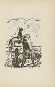 Ren&eacute; Beeh. Untitled (French Cavalrymen) (plate, [p. 19]) from the periodical  Zeit-Echo. Ein Kriegs-Tagebuch der K&uuml;nstler, vol. 1, no. 2 (Sept 1914). 1914