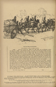 Karl Walser. With the Munitions Column (Bei der Munitionskolonne) (headpiece, p. 48) from the periodical Kriegszeit. K&uuml;nstlerflugbl&auml;tter, vol. 1, no. 12 (11 Nov 1914). 1914