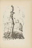 Dora Brandenburg-Polster. Untitled (Self-destruction) (plate, [p. 323]) from the periodical  Zeit-Echo. Ein Kriegs-Tagebuch der K&uuml;nstler, vol. 1, no. 21 (Aug 1915). 1915