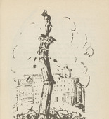 Dora Brandenburg-Polster. Untitled (Self-destruction) (plate, [p. 323]) from the periodical  Zeit-Echo. Ein Kriegs-Tagebuch der K&uuml;nstler, vol. 1, no. 21 (Aug 1915). 1915