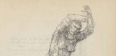 Adolf Ferdinand Schinnerer. Untitled (Wailing Couple) (plate, [p. 329]) from the periodical  Zeit-Echo. Ein Kriegs-Tagebuch der K&uuml;nstler, vol. 1, no. 22 (Sept 1915). 1915