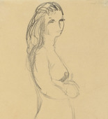 Wilhelm Lehmbruck. Standing Girl (Stehendes M&auml;dchen). (c. 1915)