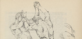 Adolf Ferdinand Schinnerer. Untitled (Men Wrestling) (plate, [p. 341]) from the periodical  Zeit-Echo. Ein Kriegs-Tagebuch der K&uuml;nstler, vol. 1, no. 22 (Sept 1915). 1915