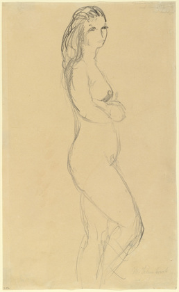 Wilhelm Lehmbruck. Standing Girl (Stehendes M&auml;dchen). (c. 1915)
