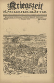 Erich B&uuml;ttner. Attack on a Fort (Sturm auf ein Fort) (in-text plate, p. 59) from the periodical Kriegszeit. K&uuml;nstlerflugbl&auml;tter, vol. 1, no. 15 (2 Dec 1914). 1914