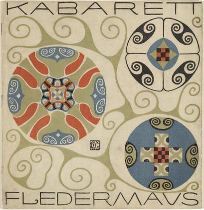 Various Artists with Fritz Zeymer, Berthold L&ouml;ffler, Oskar Kokoschka, Carl Otto Czeschka. Kabarett Fledermaus (Cabaret Fledermaus). 1907