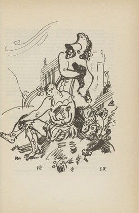 Franz Reinhardt. Untitled (Mars) (plate, [p. 359]) from the periodical  Zeit-Echo. Ein Kriegs-Tagebuch der K&uuml;nstler, vol. 1, no. 23/24 (Sept 1915). 1915