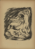 Adolf K&ouml;glsperger. High Hour (Hohe Stunde) (plate, number 6) from the periodical Junge Berliner Kunst, no. 6. 1919-20 (print executed 1919)