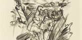Oskar Kokoschka. The Last Judgement (Das j&uuml;ngste Gericht) (plate 3) from The Bound Columbus (Der gefesselte Columbus). 1916 (executed 1913)