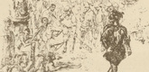 Max Slevogt. Illustration for Die Eroberung Mexicos von Ferdinand Cortes (The Conquest of Mexico by Fernando Cortez) (plate, page 342) from the periodical Kunst und K&uuml;nstler, vol. 17, no. 9 (June 1919). 1919 (print executed 1918)