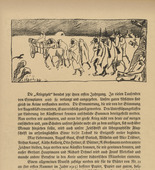 Rudolf Grossmann. Untitled (headpiece, p. 76) from the periodical Kriegszeit. K&uuml;nstlerflugbl&auml;tter , vol. 1, no. 18/19 (24 Dec 1914). 1914