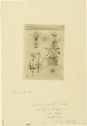 Vasily Kandinsky. Second Annual Print for the Kandinsky Society (Zweite Jahresgabe f&uuml;r die Kandinsky-Gesellschaft). 1926