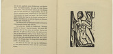 Ernst Ludwig Kirchner. Dying Old Maid (Sterbendes altes Fr&auml;ulein) (plate, inside back cover) from Das Stiftsfr&auml;ulein und der Tod (The Canoness and Death). 1913