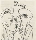 Max Beckmann. Plate (facing page 44) from Ebbi. 1924