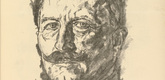 Erich B&uuml;ttner. Emperor William II (in-text plate, p. 95) from the periodical Kriegszeit. K&uuml;nstlerflugbl&auml;tter, vol. 1, no. 24 (27 Jan 1915). 1915