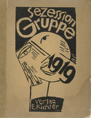 Conrad Felixm&uuml;ller. Cover from Sezession Gruppe 1919. 1919