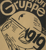 Conrad Felixm&uuml;ller. Cover from Sezession Gruppe 1919. 1919