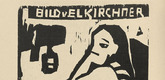Max Pechstein. Artiste (Artistin) (plate, folio 13 verso) from KG Br&uuml;cke. 1910