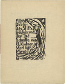 Ernst Ludwig Kirchner. Das Stiftsfr&auml;ulein und der Tod (The Canoness and Death). 1913