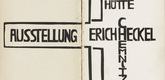 Erich Heckel. Endpapers from the exhibition catalogue Ausstellung Kunsth&uuml;tte Chemnitz. Erich Heckel. 1931 (print executed 1930)