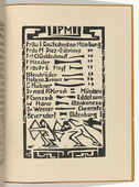 Ernst Ludwig Kirchner. PM (Passive Members) [PM (Passive Mitglieder)] (plate, folio 18) from KG Br&uuml;cke. 1910